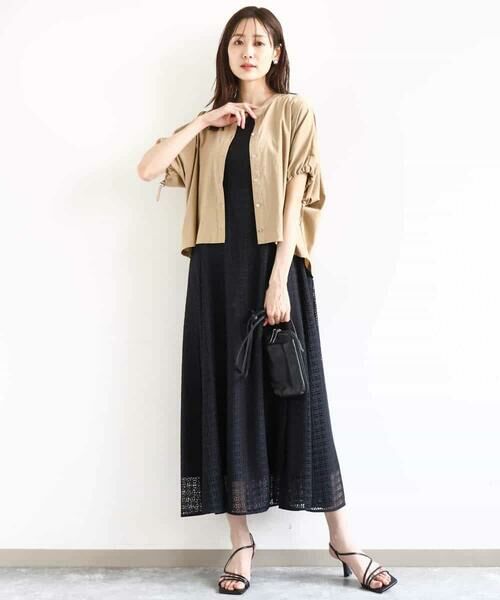 MK MICHEL KLEIN / エムケーミッシェルクラン シャツ・ブラウス | スキッパーデザインブラウス/UVカット/接触冷感/洗える | 詳細20