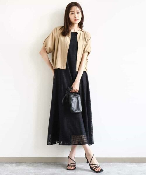 MK MICHEL KLEIN / エムケーミッシェルクラン シャツ・ブラウス | スキッパーデザインブラウス/UVカット/接触冷感/洗える | 詳細21