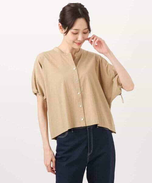 MK MICHEL KLEIN / エムケーミッシェルクラン シャツ・ブラウス | スキッパーデザインブラウス/UVカット/接触冷感/洗える | 詳細22