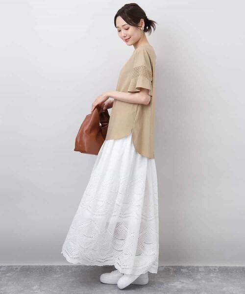 MK MICHEL KLEIN / エムケーミッシェルクラン カットソー | フレアースリーブブラウス/UVカット/接触冷感/洗える | 詳細19