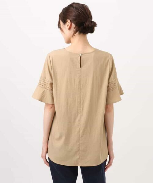 MK MICHEL KLEIN / エムケーミッシェルクラン カットソー | フレアースリーブブラウス/UVカット/接触冷感/洗える | 詳細22