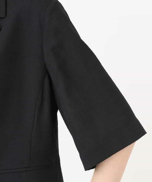 MK MICHEL KLEIN / エムケーミッシェルクラン テーラードジャケット | ドライタッチハーフスリーブジャケット/洗える | 詳細20