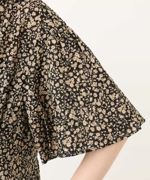 MK MICHEL KLEIN / エムケーミッシェルクラン ロング・マキシ丈ワンピース | キーネックコットンワンピース/洗える | 詳細11