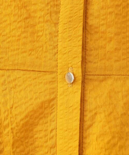 MK MICHEL KLEIN / エムケーミッシェルクラン ロング・マキシ丈ワンピース | キーネックコットンワンピース/洗える | 詳細16