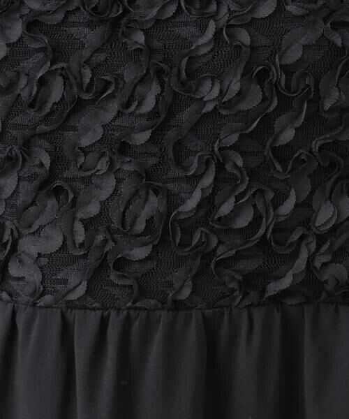 MK MICHEL KLEIN / エムケーミッシェルクラン ロング・マキシ丈ワンピース | フラワー3D刺繍ティアードキャミワンピース/洗える | 詳細25
