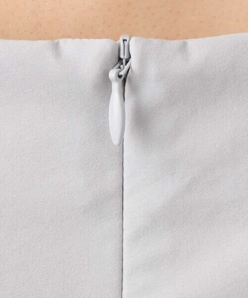 MK MICHEL KLEIN / エムケーミッシェルクラン ロング・マキシ丈ワンピース | スクエアネックタフタワンピース/撥水/UVカット/接触冷感/洗える | 詳細13