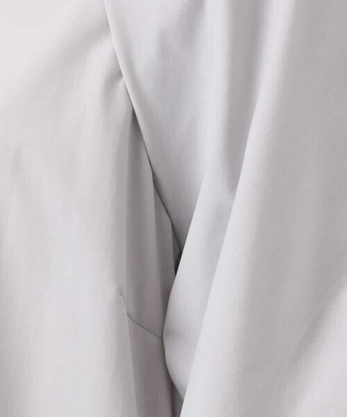 MK MICHEL KLEIN / エムケーミッシェルクラン ロング・マキシ丈ワンピース | スクエアネックタフタワンピース/撥水/UVカット/接触冷感/洗える | 詳細17