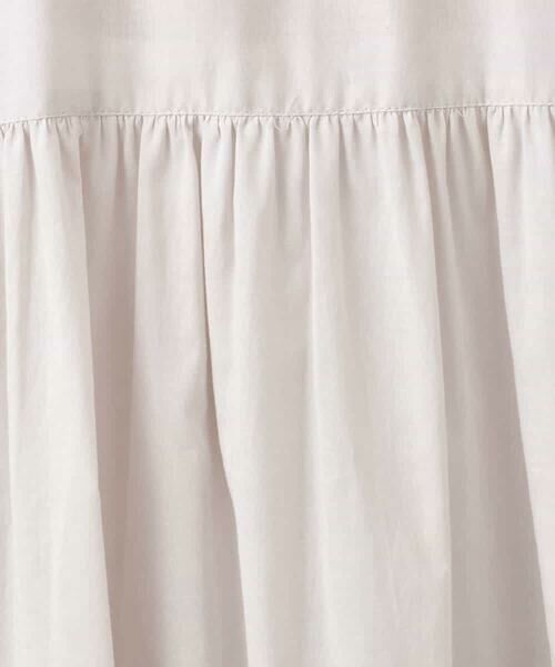 MK MICHEL KLEIN / エムケーミッシェルクラン シャツ・ブラウス | コットンリネンロングシャツワンピース/洗える | 詳細2