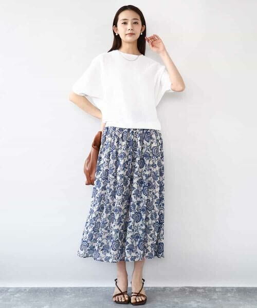 MK MICHEL KLEIN / エムケーミッシェルクラン ニット・セーター | ガーター編み五分袖ニット/洗える | 詳細14