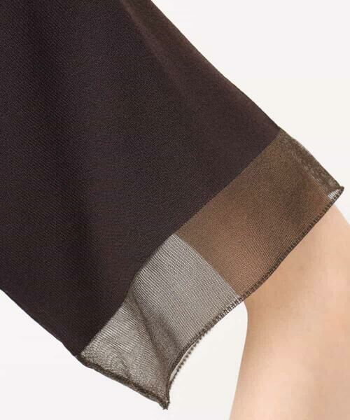 MK MICHEL KLEIN / エムケーミッシェルクラン ニット・セーター | 袖シアークロップドニット/接触冷感/UVカット/洗える | 詳細29