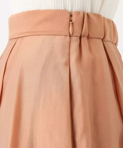 MK MICHEL KLEIN / エムケーミッシェルクラン ロング・マキシ丈スカート | ウエストタックシアースカート/洗える | 詳細30