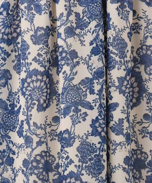 MK MICHEL KLEIN / エムケーミッシェルクラン ロング・マキシ丈スカート | 更紗プリント花柄シフォンスカート/洗える | 詳細23