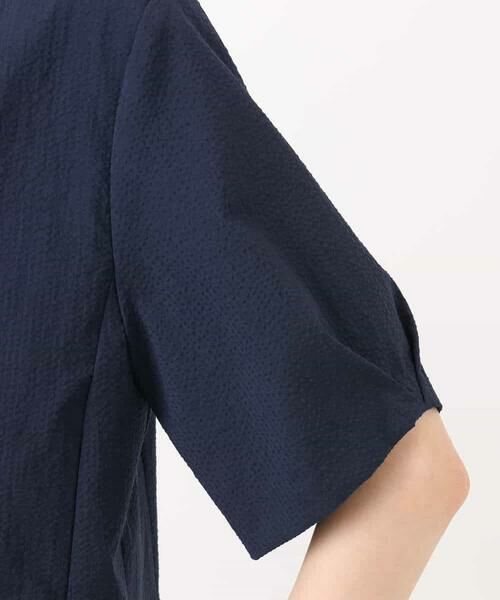 MK MICHEL KLEIN / エムケーミッシェルクラン ノーカラージャケット | ハーフスリーブジャケット/撥水/UVカット/洗える | 詳細16