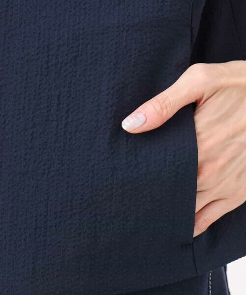 MK MICHEL KLEIN / エムケーミッシェルクラン ノーカラージャケット | ハーフスリーブジャケット/撥水/UVカット/洗える | 詳細17