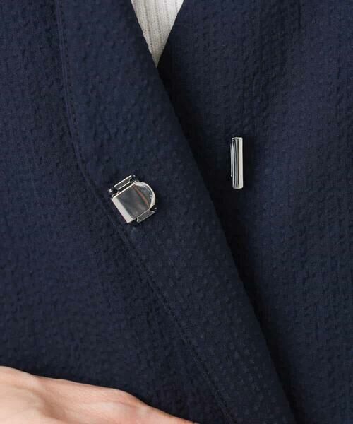 MK MICHEL KLEIN / エムケーミッシェルクラン ノーカラージャケット | ハーフスリーブジャケット/撥水/UVカット/洗える | 詳細20