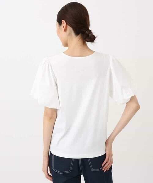 MK MICHEL KLEIN / エムケーミッシェルクラン カットソー | バルーンスリーブカットソー/接触冷感/洗える | 詳細12