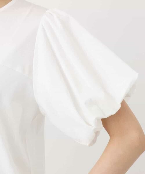 MK MICHEL KLEIN / エムケーミッシェルクラン カットソー | バルーンスリーブカットソー/接触冷感/洗える | 詳細14