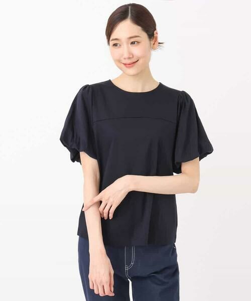 MK MICHEL KLEIN / エムケーミッシェルクラン カットソー | バルーンスリーブカットソー/接触冷感/洗える | 詳細17