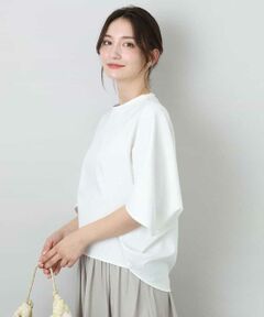 MK MICHEL KLEIN / エムケーミッシェルクラン カットソー | ドルマンスリーブカットソー/接触冷感/UVカット/洗える