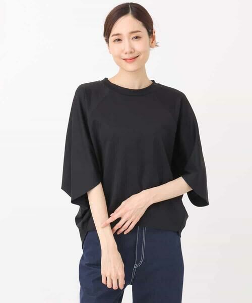 MK MICHEL KLEIN / エムケーミッシェルクラン カットソー | ドルマンスリーブカットソー/接触冷感/UVカット/洗える | 詳細10