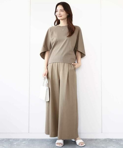 MK MICHEL KLEIN / エムケーミッシェルクラン カットソー | ドルマンスリーブカットソー/接触冷感/UVカット/洗える | 詳細13