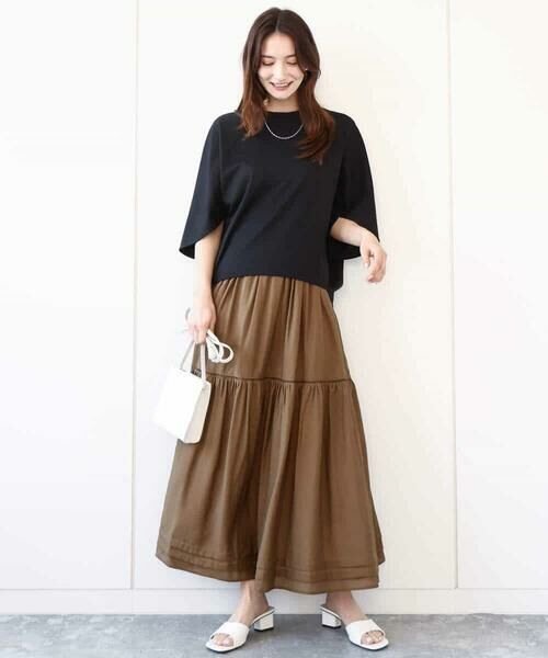 MK MICHEL KLEIN / エムケーミッシェルクラン カットソー | ドルマンスリーブカットソー/接触冷感/UVカット/洗える | 詳細19