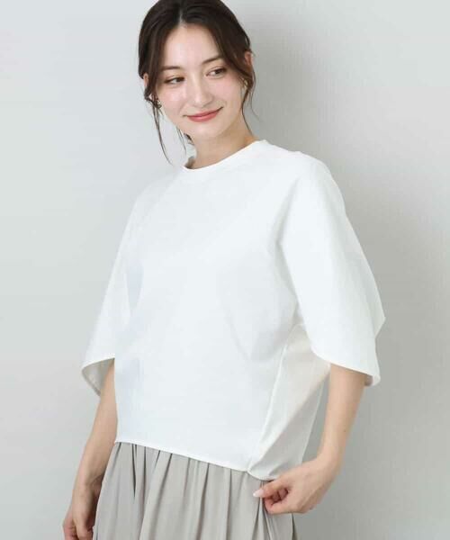 MK MICHEL KLEIN / エムケーミッシェルクラン カットソー | ドルマンスリーブカットソー/接触冷感/UVカット/洗える | 詳細20