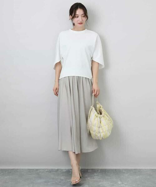 MK MICHEL KLEIN / エムケーミッシェルクラン カットソー | ドルマンスリーブカットソー/接触冷感/UVカット/洗える | 詳細21