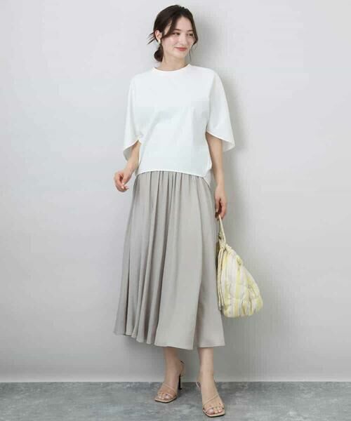 MK MICHEL KLEIN / エムケーミッシェルクラン カットソー | ドルマンスリーブカットソー/接触冷感/UVカット/洗える | 詳細22