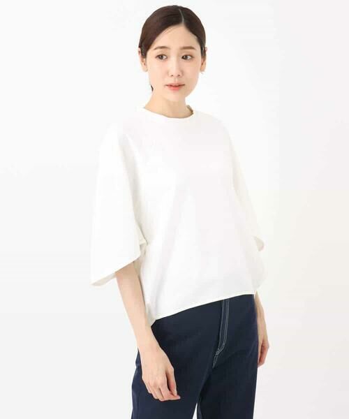 MK MICHEL KLEIN / エムケーミッシェルクラン カットソー | ドルマンスリーブカットソー/接触冷感/UVカット/洗える | 詳細3