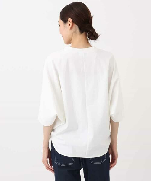 MK MICHEL KLEIN / エムケーミッシェルクラン カットソー | ドルマンスリーブカットソー/接触冷感/UVカット/洗える | 詳細5