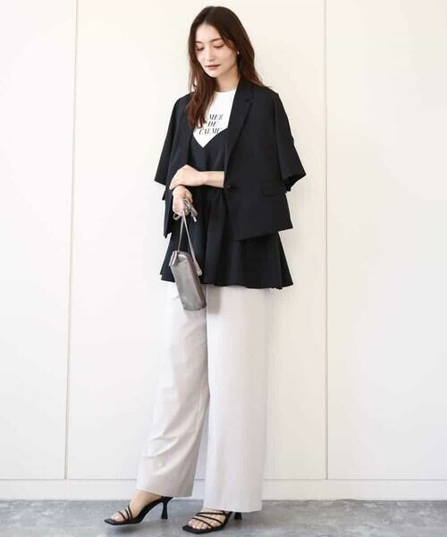 MK MICHEL KLEIN / エムケーミッシェルクラン カットソー | ベーシックロゴTシャツ/洗える | 詳細17