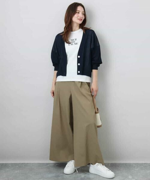 MK MICHEL KLEIN / エムケーミッシェルクラン カットソー | ベーシックロゴTシャツ/洗える | 詳細20