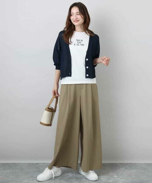 MK MICHEL KLEIN / エムケーミッシェルクラン カットソー | ベーシックロゴTシャツ/洗える | 詳細22