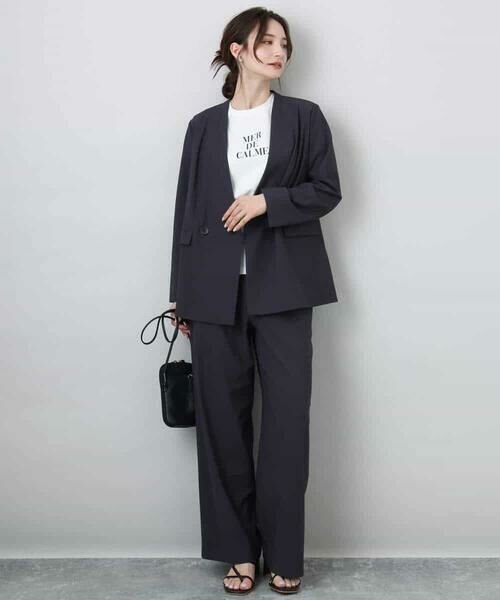 MK MICHEL KLEIN / エムケーミッシェルクラン カットソー | ベーシックロゴTシャツ/洗える | 詳細29