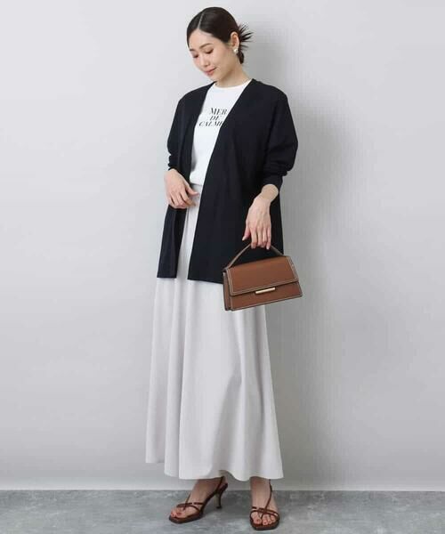 MK MICHEL KLEIN / エムケーミッシェルクラン カットソー | ベーシックロゴTシャツ/洗える | 詳細30