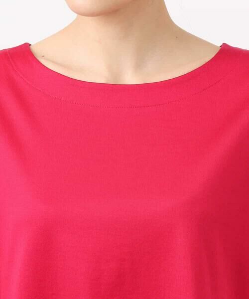 MK MICHEL KLEIN / エムケーミッシェルクラン カットソー | タックディティールカットソー/接触冷感/洗える | 詳細18
