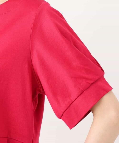 MK MICHEL KLEIN / エムケーミッシェルクラン カットソー | タックディティールカットソー/接触冷感/洗える | 詳細19