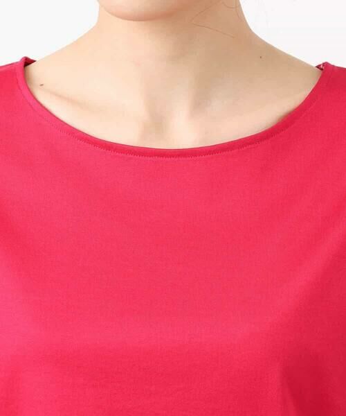 MK MICHEL KLEIN / エムケーミッシェルクラン カットソー | フレアースリーブ天竺カットソー/接触冷感/洗える | 詳細17