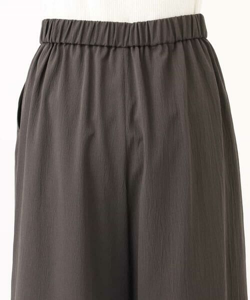 MK MICHEL KLEIN / エムケーミッシェルクラン チノ・ワークパンツ | サイドスリットセミワイドパンツ/洗える | 詳細28