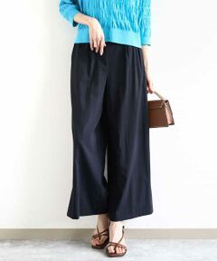 MK MICHEL KLEIN / エムケーミッシェルクラン その他パンツ | リラクシーワイドパンツ/UVカット/接触冷感/洗える