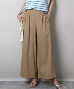 MK MICHEL KLEIN / エムケーミッシェルクラン その他パンツ | リラクシーワイドパンツ/UVカット/接触冷感/洗える