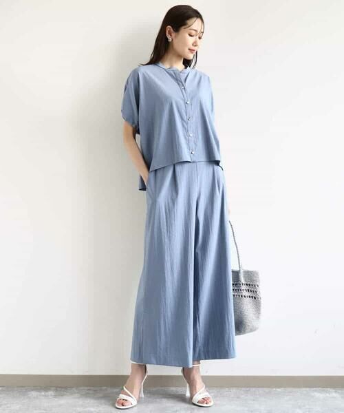 MK MICHEL KLEIN / エムケーミッシェルクラン その他パンツ | リラクシーワイドパンツ/UVカット/接触冷感/洗える | 詳細11