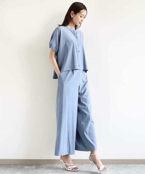 MK MICHEL KLEIN / エムケーミッシェルクラン その他パンツ | リラクシーワイドパンツ/UVカット/接触冷感/洗える | 詳細12