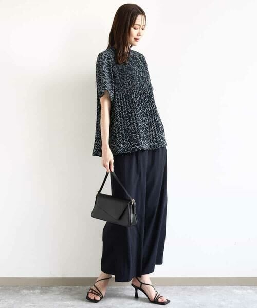 MK MICHEL KLEIN / エムケーミッシェルクラン その他パンツ | リラクシーワイドパンツ/UVカット/接触冷感/洗える | 詳細19