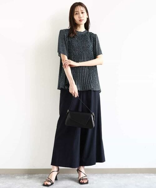 MK MICHEL KLEIN / エムケーミッシェルクラン その他パンツ | リラクシーワイドパンツ/UVカット/接触冷感/洗える | 詳細20