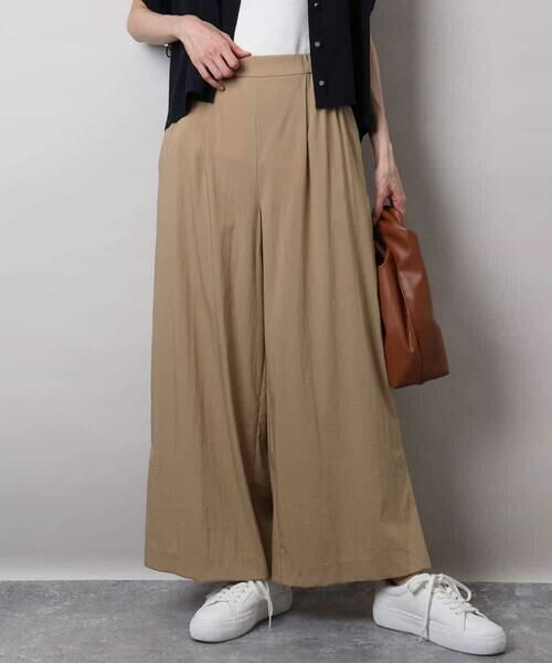 MK MICHEL KLEIN / エムケーミッシェルクラン その他パンツ | リラクシーワイドパンツ/UVカット/接触冷感/洗える | 詳細26