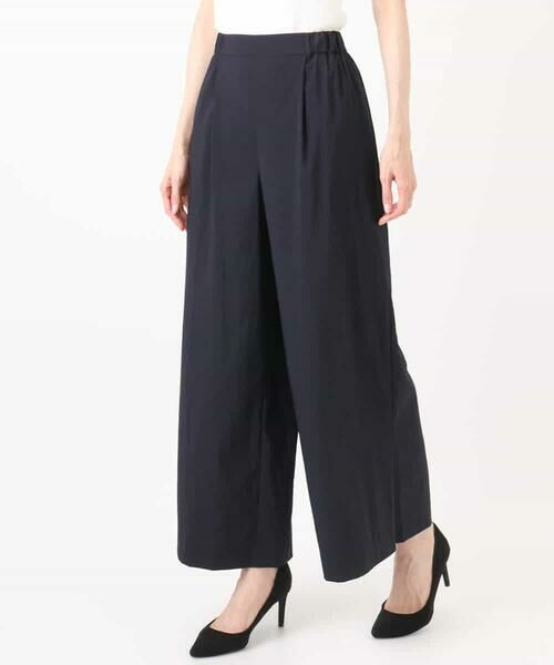 MK MICHEL KLEIN / エムケーミッシェルクラン その他パンツ | リラクシーワイドパンツ/UVカット/接触冷感/洗える | 詳細4