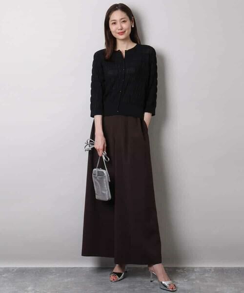 MK MICHEL KLEIN / エムケーミッシェルクラン その他パンツ | 2タックワイドパンツ/洗える | 詳細12