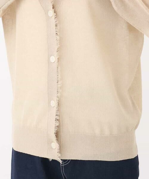 MK MICHEL KLEIN / エムケーミッシェルクラン カーディガン・ボレロ | フリンジディティールシアーニットカーディガン/洗える | 詳細18